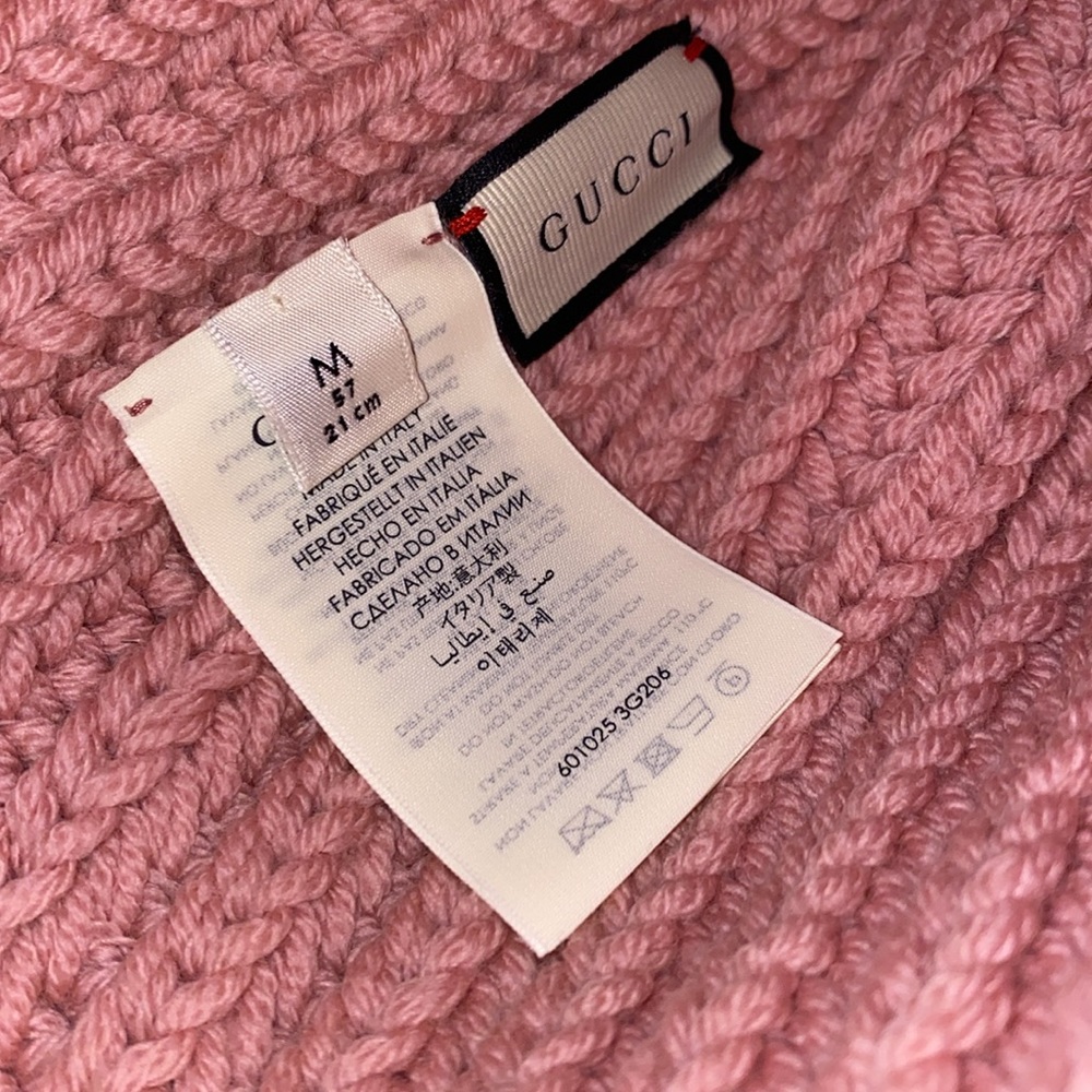 Pink Pompom Gucci Hat - Picture 4 of 10
